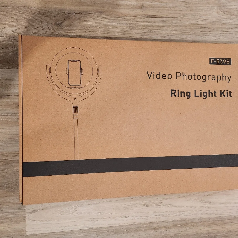 Mobile phone selfie ring light